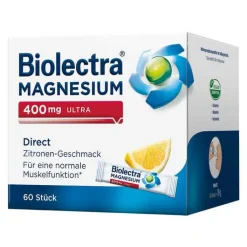 Biolectra Magnesium 400 mg ultra Direct Zitrone, 60 St