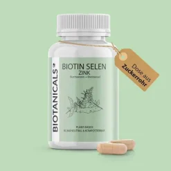 Biotanicals Biotin Selen Zink Kapseln, 120 St