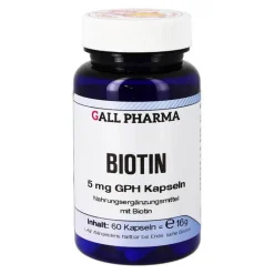 Biotin 5 mg GPH Kapseln, 60 St