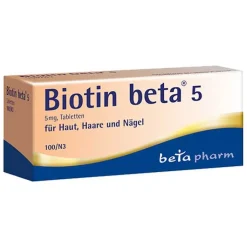 Biotin beta 5 Tabletten, 100 St