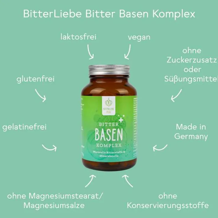 Bitterliebe Basen Komplex Kapseln, 120 St