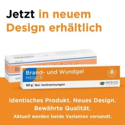 Brand- und Wundgel Medice bei Verbrennungen, 50 g