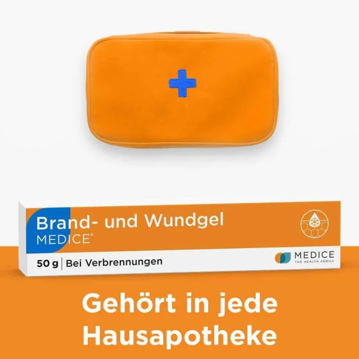 Brand- und Wundgel Medice bei Verbrennungen, 50 g