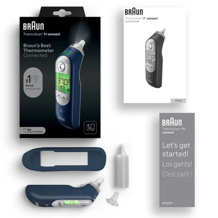 Braun Thermoscan 7 + Connect Ohrthermometer, 1 St