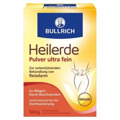 Bullrich Heilerde Pulver ultra fein zum Einnehmen und Auftragen, 500 g