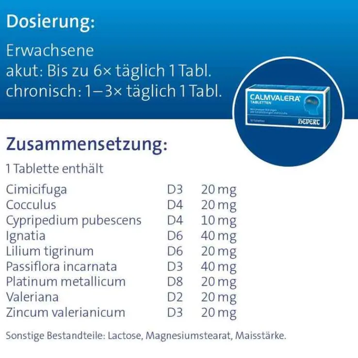 Calmvalera Tabletten, 200 St