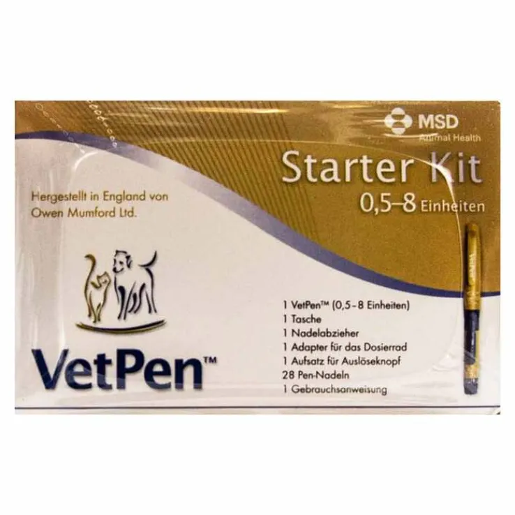 Caninsulin Vetpen 0,5 - 8 I.E. Insulin Pen für Tiere, 1 St