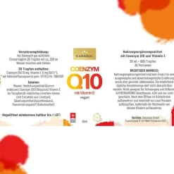 Cannsol Coenym-Q10 mit Vitamin E Tropf.zum Einnehmen, 30 ml