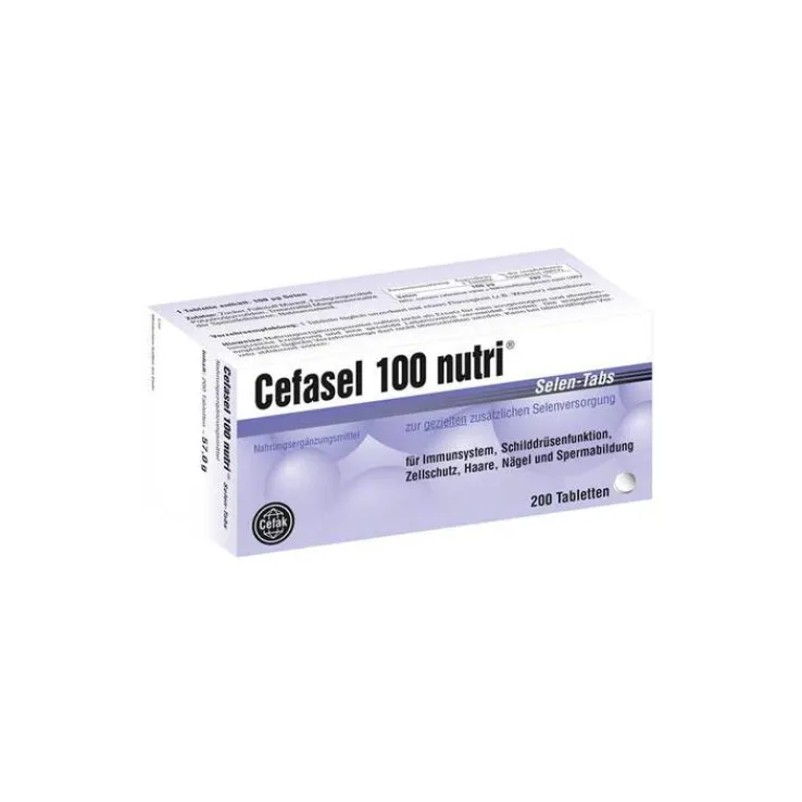 Cefasel 100 nutri Selen Tabs Tabletten, 200 St