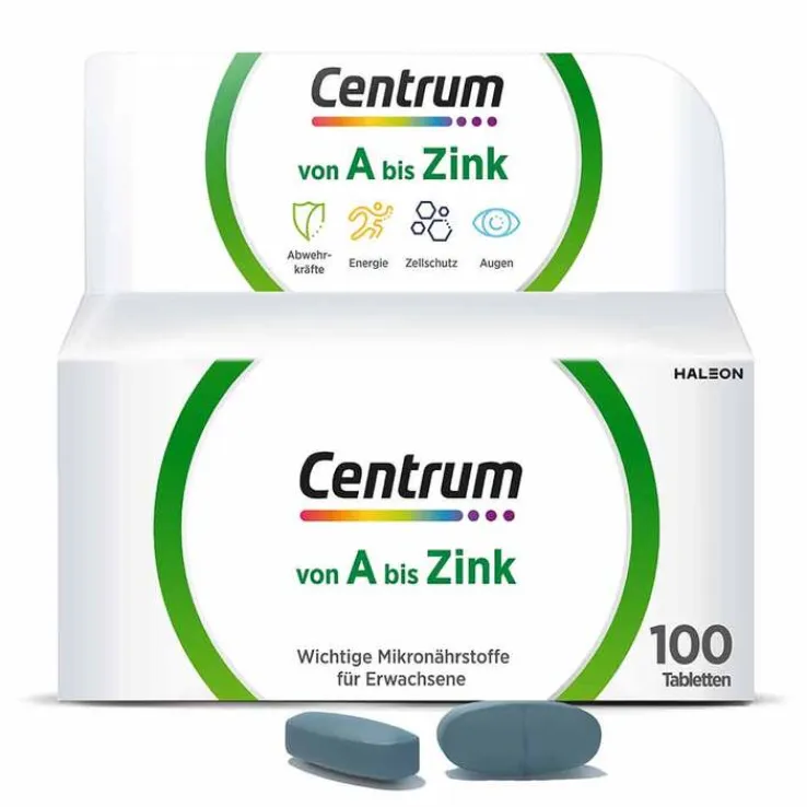 Centrum A-Zink Tabletten, 100 St