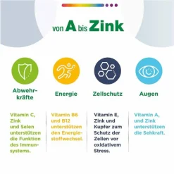 Centrum A-Zink Tabletten, 60 St