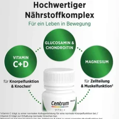 Centrum Vital + Knochen Knorpel & Muskeln Tabletten, 30 St