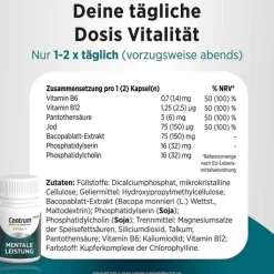 Centrum Vital + Mentale Leistung Kapseln, 30 St