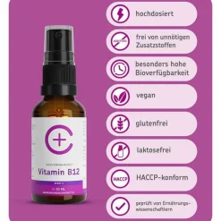 Cerascreen Vitamin B12 hochdosiert vegan Spray, 30 ml