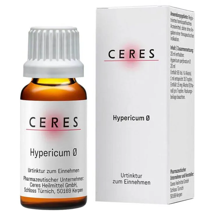 CERES Hypericum Urtinktur, 20 ml