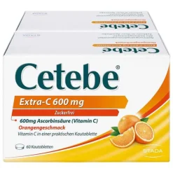 Cetebe Extra-C 600 mg Kautabletten, 120 St