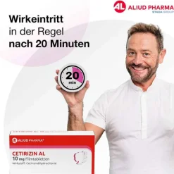 CETIRIZIN AL 10 mg Filmtabletten, 100 St