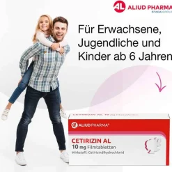 CETIRIZIN AL 10 mg Filmtabletten, 100 St