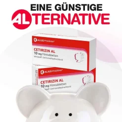 CETIRIZIN AL 10 mg Filmtabletten, 100 St