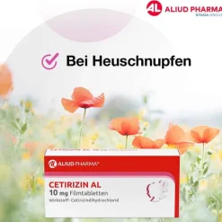CETIRIZIN AL 10 mg Filmtabletten, 50 St