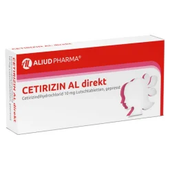 CETIRIZIN AL direkt Lutschtabletten, 7 St