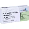 Cetirizin Fair-Med Healthcare 10 mg Filmtabletten, 50 St