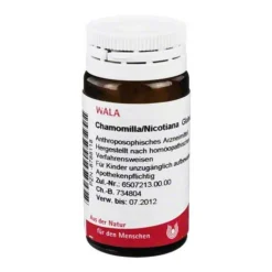 Chamomilla / Nicotiana Globuli, 20 g
