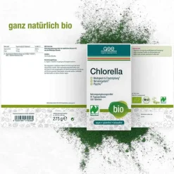 Chlorella 500 mg Bio Naturland Tabletten, 550 St