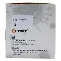 Citest 3 in 1 Selbsttest Covid-19 Antigen & Influe, 5 St