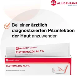 CLOTRIMAZOL AL 1% Creme, 50 g