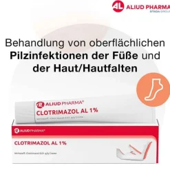 CLOTRIMAZOL AL 1% Creme, 20 g