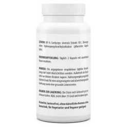 Cordyceps Extrakt 500 mg Kapseln, 100 St