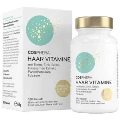 Cosphera Haar-Vitamine mit Hirse Kapseln, 120 St