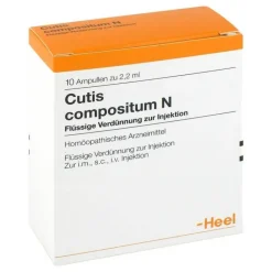 Cutis Compositum N Ampullen, 10 St