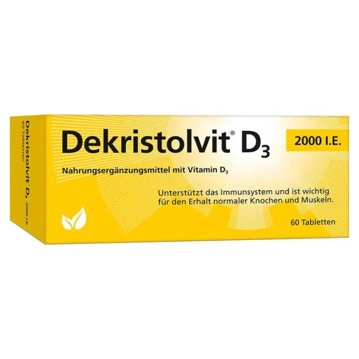 Dekristolvit D3 2.000 I.E. Tabletten, 60 St