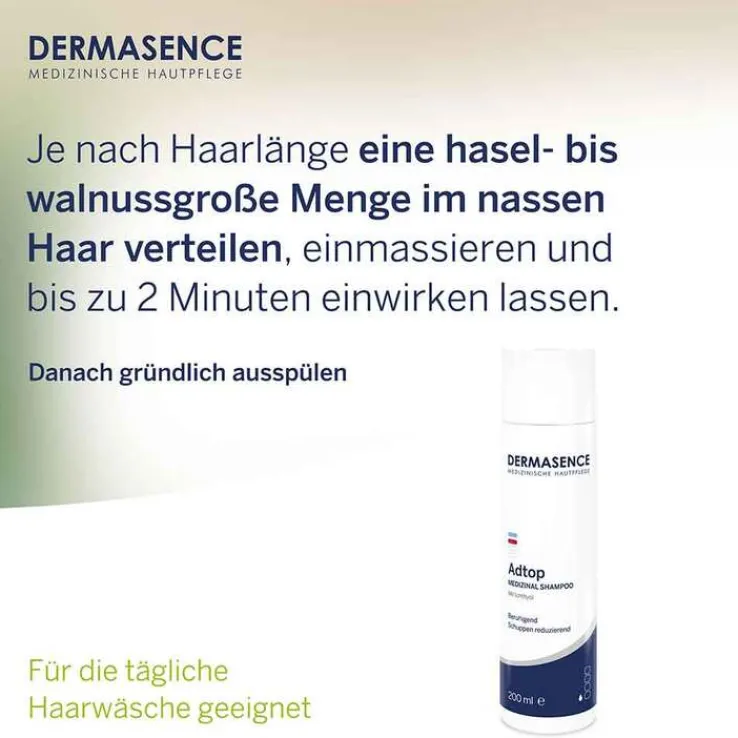 Dermasence Adtop medizinal Shampoo, 200 ml