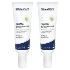 Dermasence Rosamin getönte Tagespflege LSF 50 Creme, 2x30 ml