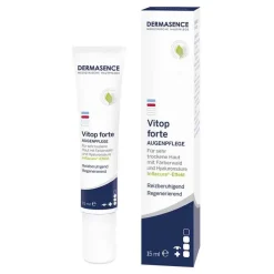 Dermasence Vitop forte Augenpflege Creme, 15 ml