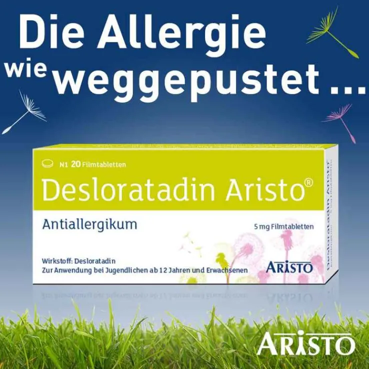 Desloratadin Aristo® Antiallergikum 5 mg Filmtabletten, 100 St