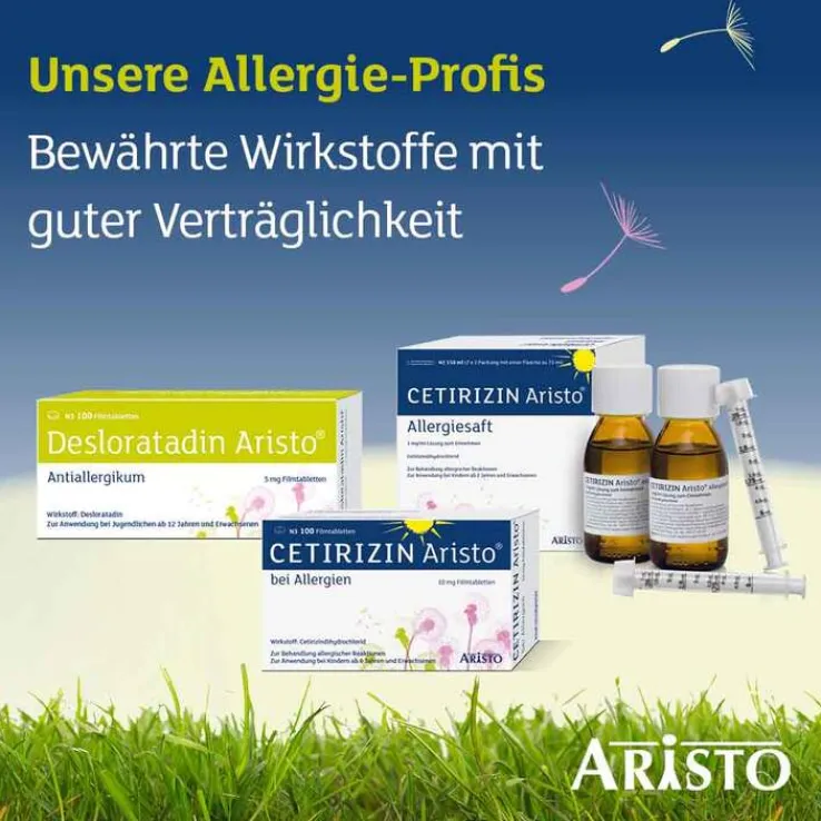 Desloratadin Aristo® Antiallergikum 5 mg Filmtabletten, 100 St
