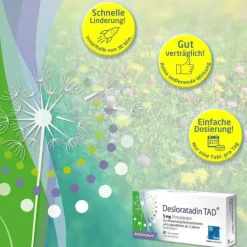 Desloratadin TAD® 5 mg Filmtabletten, 50 St