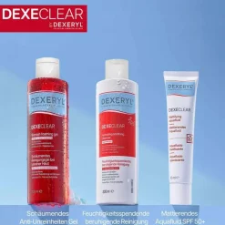 Dexeryl Dexeclear Reinigungsgel schäumend für unreine Haut, 200 ml