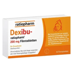 Dexibu-ratiopharm 200 mg Filmtabletten, 10 St