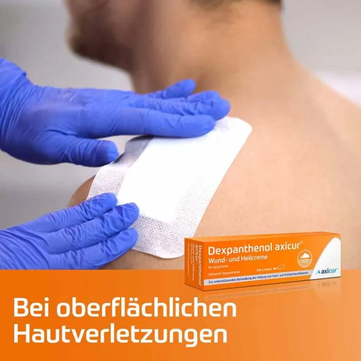 Dexpanthenol axicur® Wund- und Heilcreme , 50 g