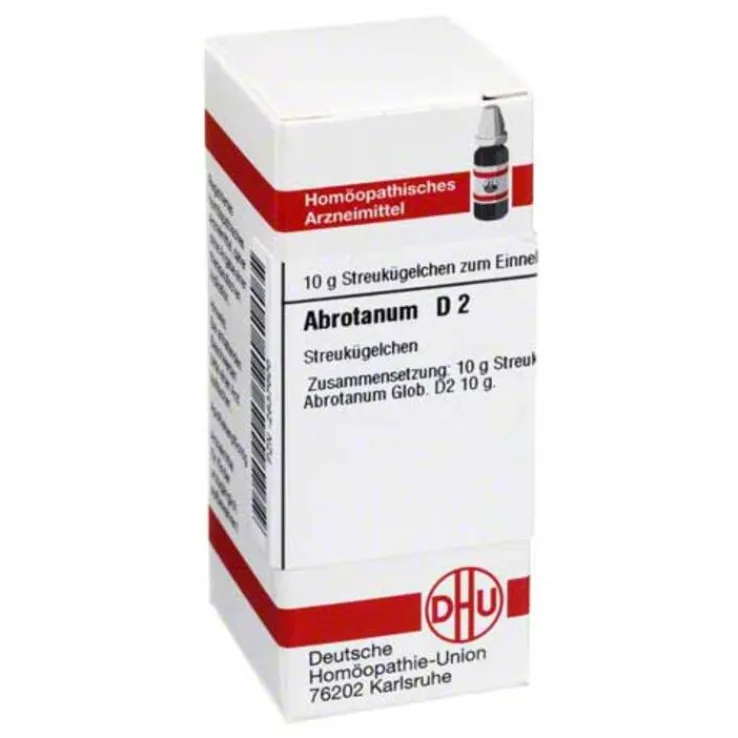 DHU Abrotanum D 2 Globuli, 10 g