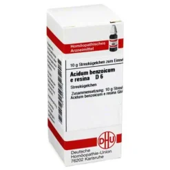 DHU Acidum benzoicum e res. D 6, 10 g