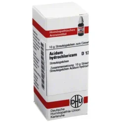 DHU Acidum hydrochloricum D 12 G, 10 g
