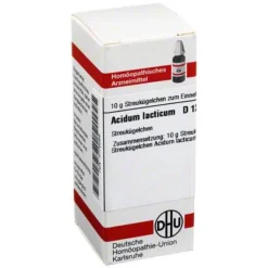 DHU Acidum lacticum D 12 Globuli, 10 g