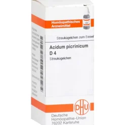 DHU Acidum picrinicum D 4 Globuli, 10 g