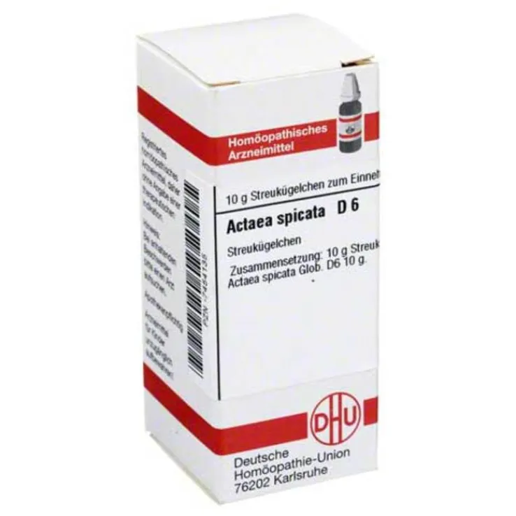 DHU Actaea spicata D 6 Globuli, 10 g
